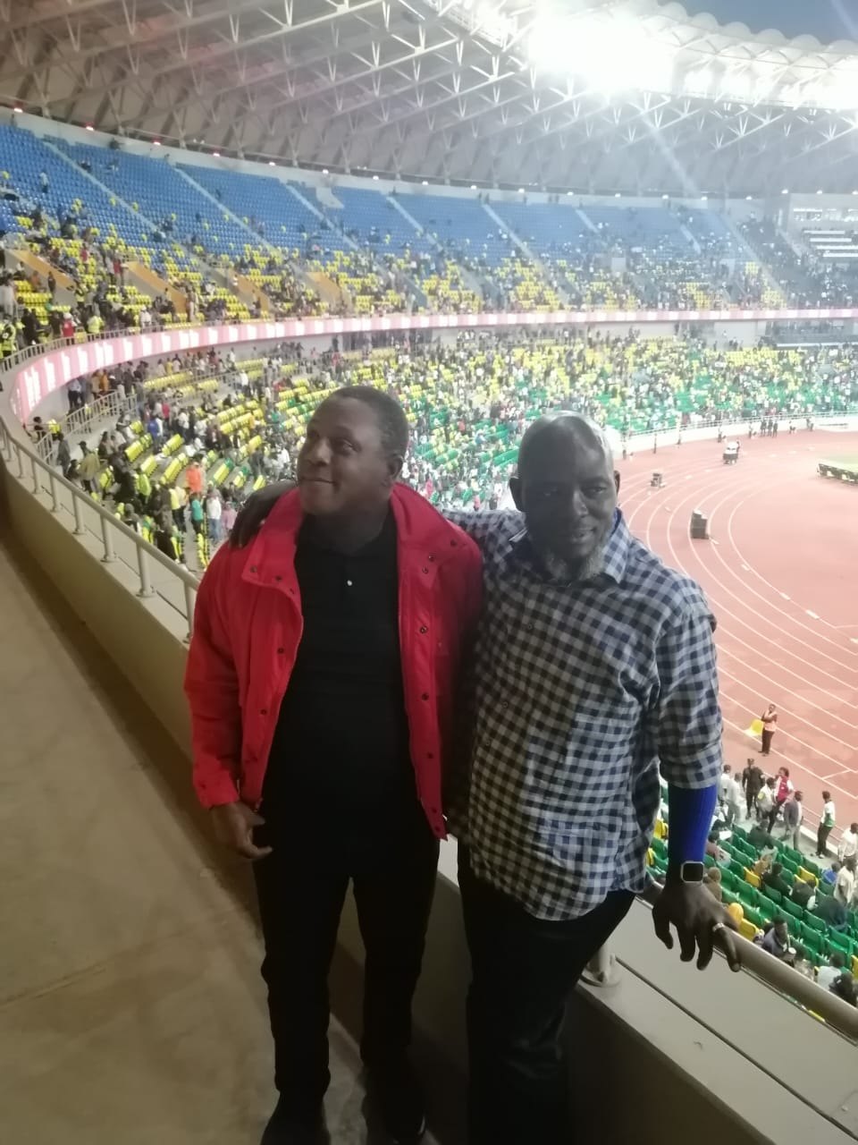 Matchday at the national stadium